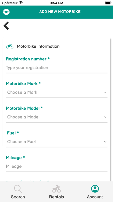 OuiScoot - Scooter rental Screenshot