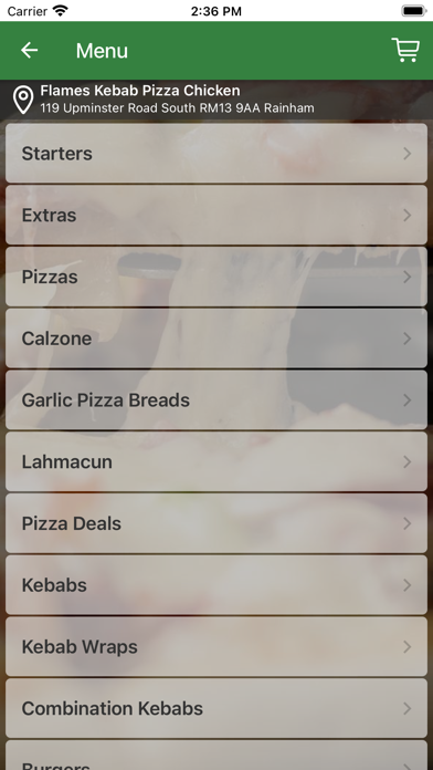 Flames Kebab Pizza Chicken Screenshot