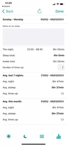 Game screenshot Sleep and Habits - Recording hack