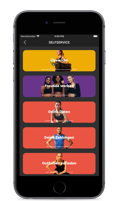 FISCHER FITNESS ® Screenshot