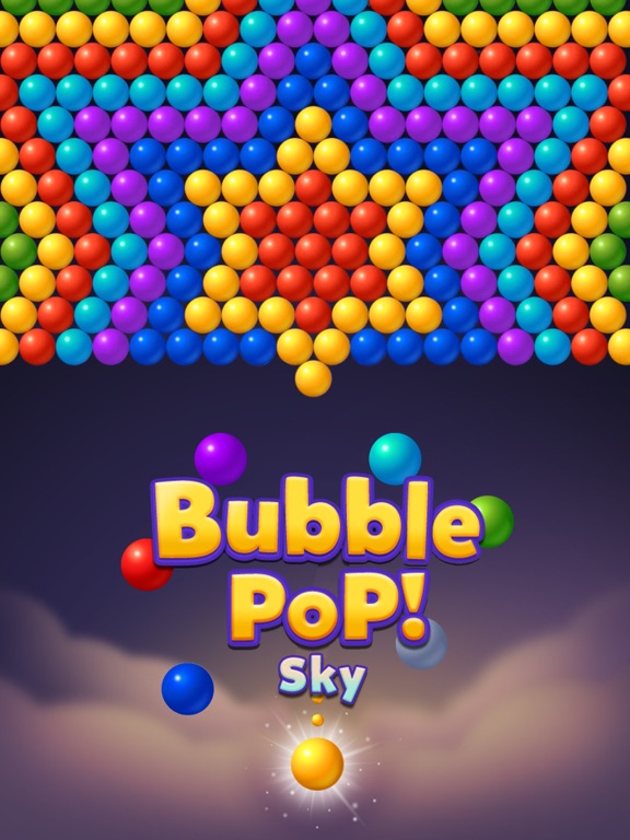 Bubble Pop Sky! Puzzle Gamesのおすすめ画像1