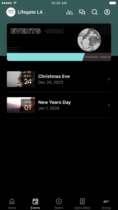Lifegate Foursquare Church Screenshot