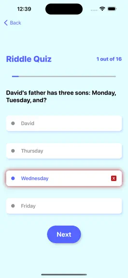 Game screenshot Riddle Quiz－Trivia Logic Fun apk