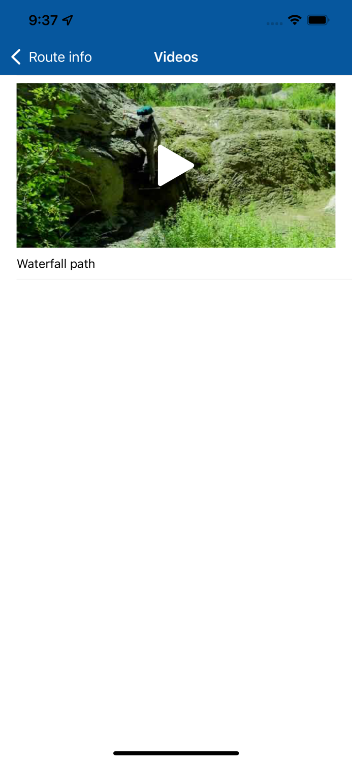 Anavasi mapp - Hiking maps