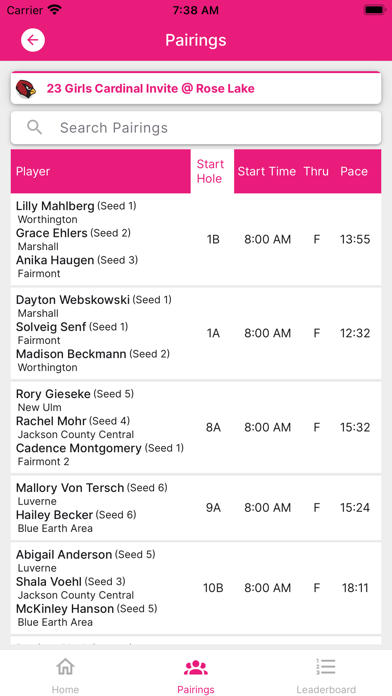 IA Girls Golf Screenshot