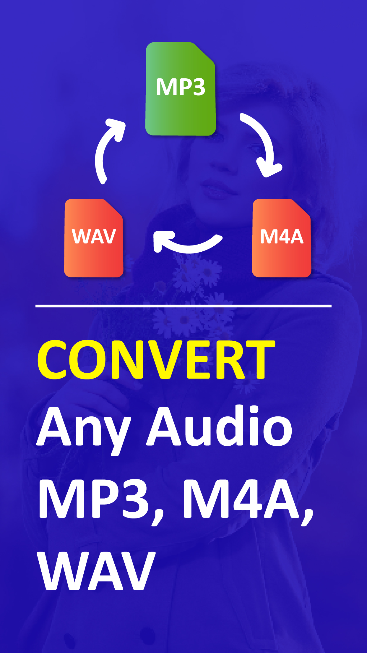 Audio Convert to MP3 M4A WAV