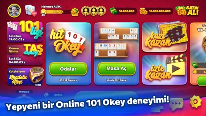 101 Yüzbir Okey Hit Screenshot