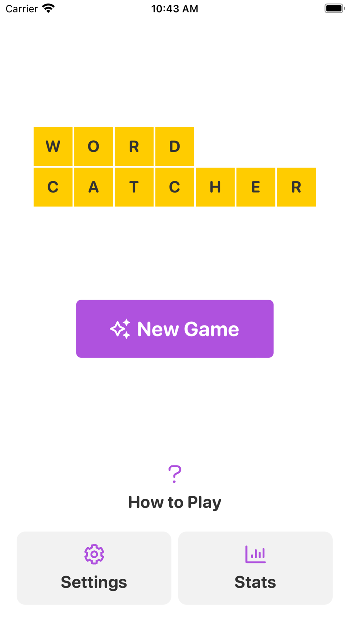 Word Catcher - Falling Tiles