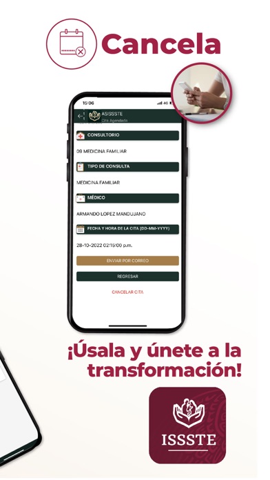 ASISSSTE Móvil Screenshot