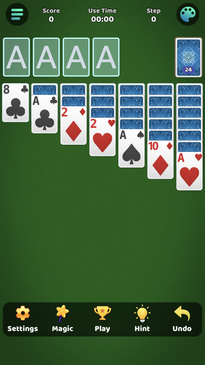 Solitaire Classic Game 2024