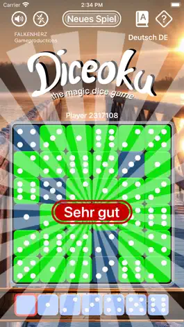 Game screenshot Diceoku apk