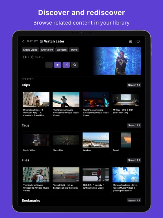 RePlaylist Video Player screenshot-3