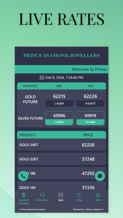 Prince Diamond Jewellers Screenshot