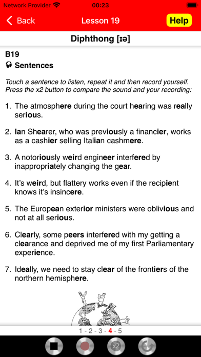 Business English Speech Screenshot