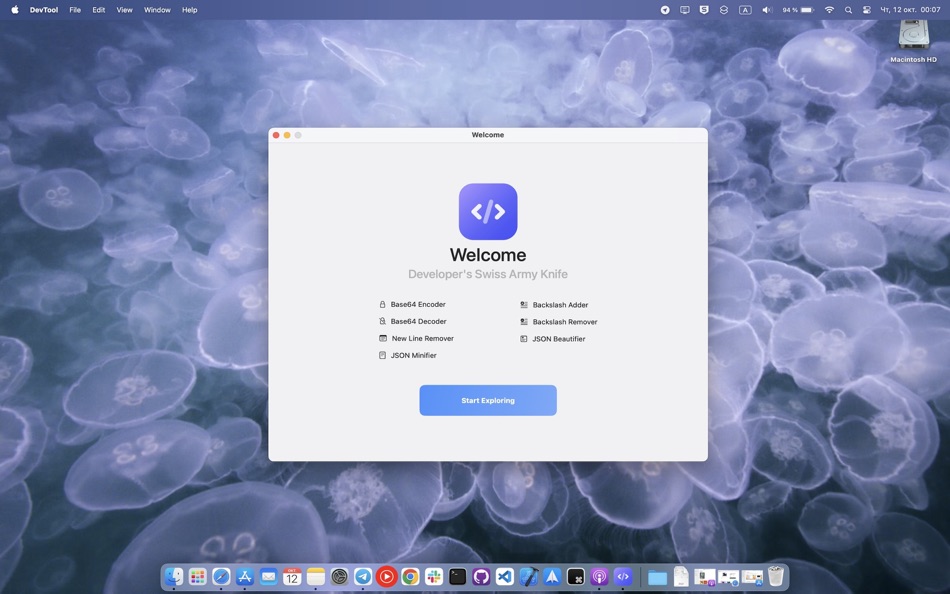 #1. EasyDev (macOS) بواسطة: Orkhan Alizada