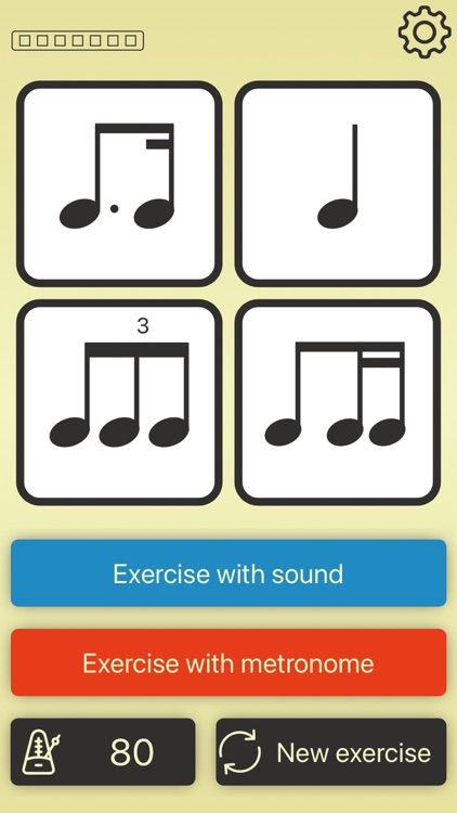Rhythm: metronome tempo tutor
