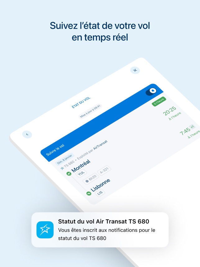 Air Transat dans l'App Store