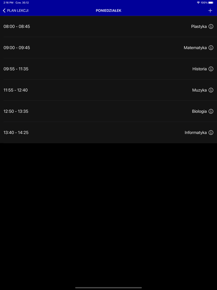 Gradebook - Dzienniczek