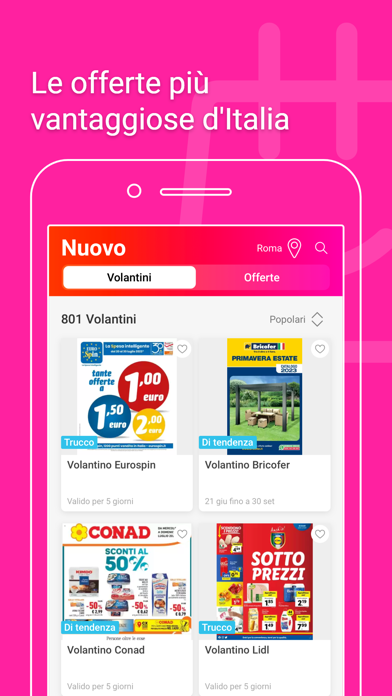 Offerte e volantini Italia Screenshot