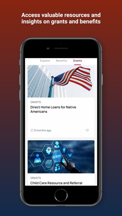 USA Grants & Benefits Guide Screenshot