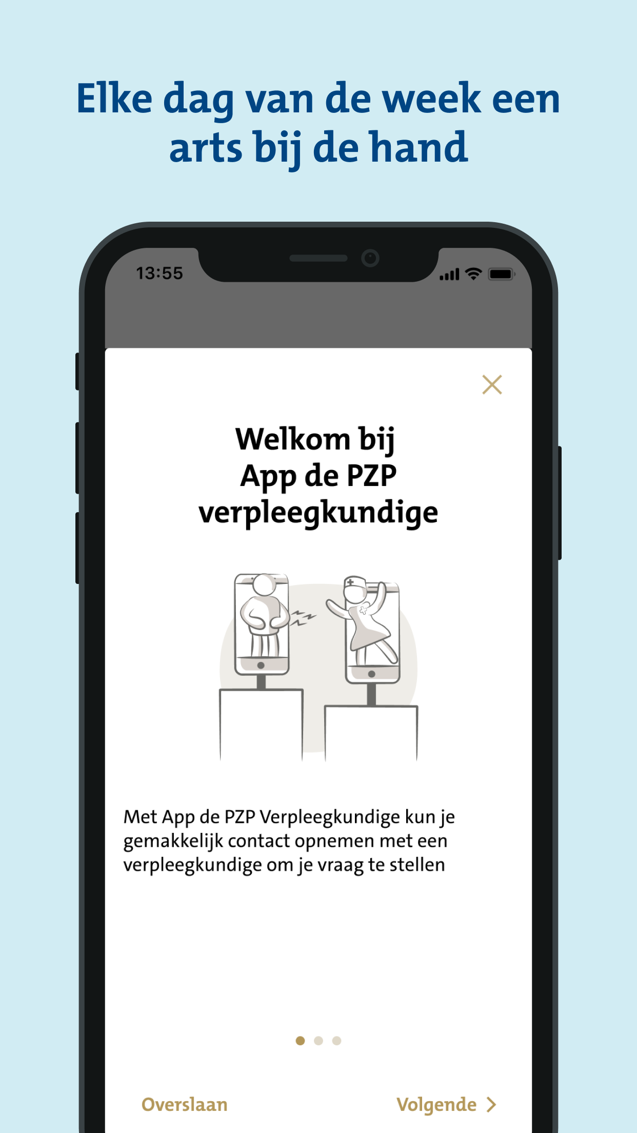 App de PZP verpleegkundige