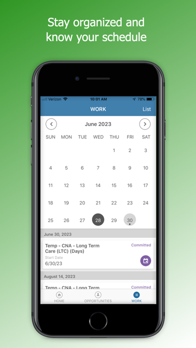 Staffmax Healthcare Screenshot