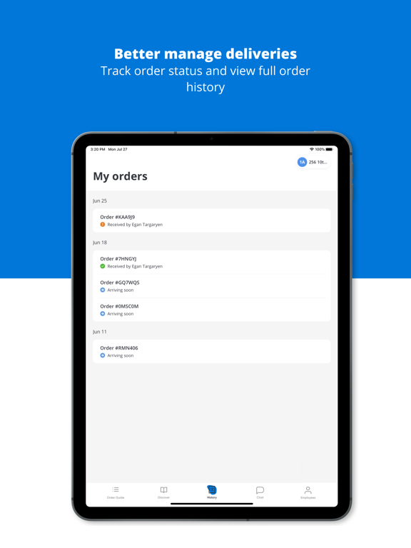 Troia Foods iPad screenshot 3 - Food & Drink app