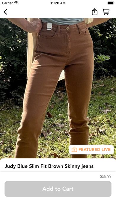 Southern Peach Daisy Boutique Screenshot