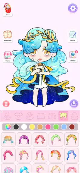 Game screenshot Dress Up Donna Doll hack