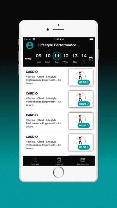 Lifestyle Performance Screenshot