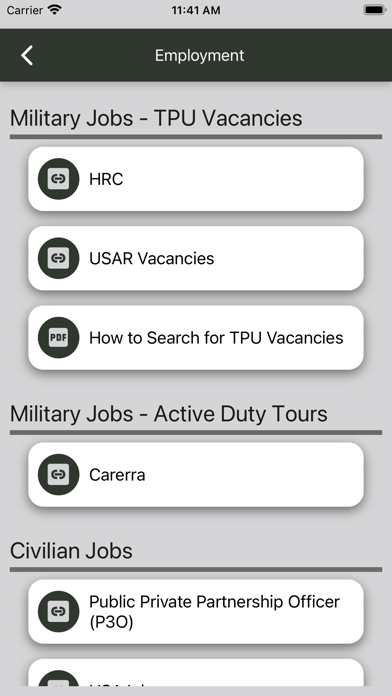 U.S. Army Reserve Screenshot