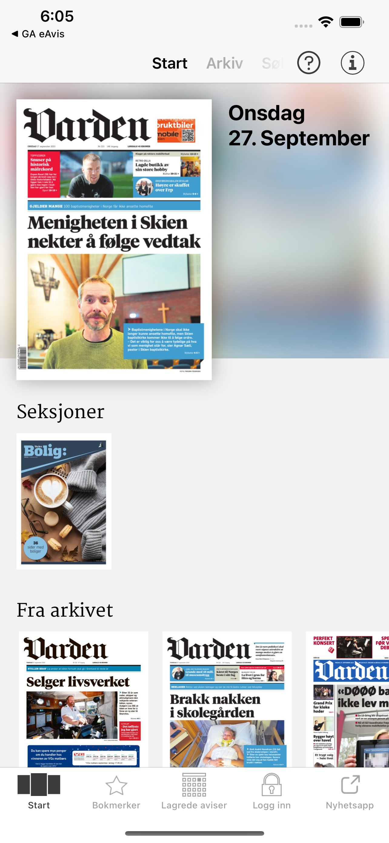 Varden eAvis