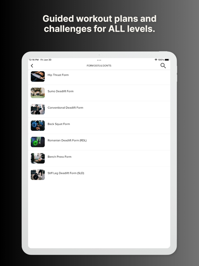 Grnd Szn Fitness App