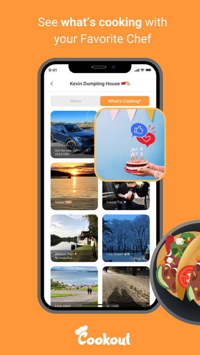 CookOut: Home Food Delivery Screenshot