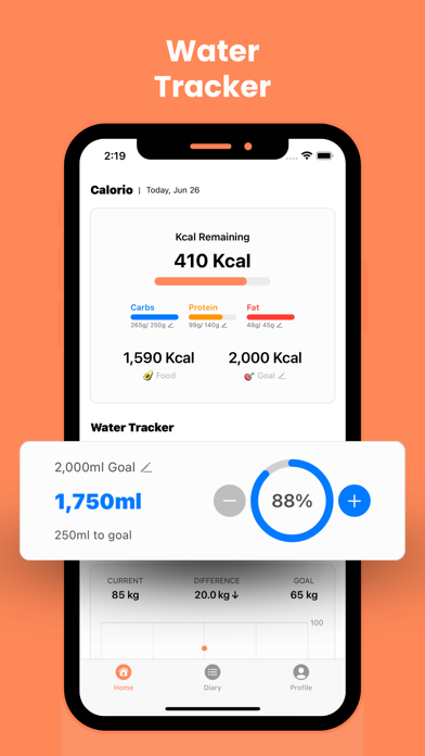 Calorio: Nutrition Tracker screenshot n.4