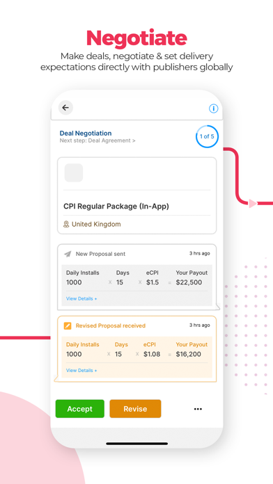 VEVE Market for Publishers Screenshot