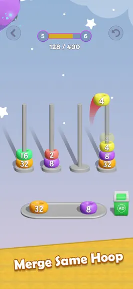 Game screenshot Hoop Stack 2048 Merge hack