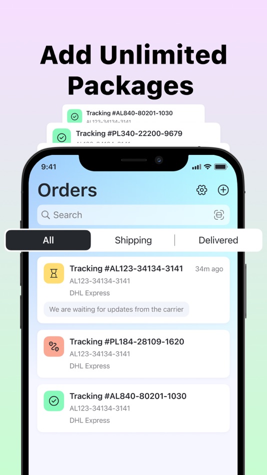 #4. JustTrack Package Tracker (iOS) Podle: Aligned Code
