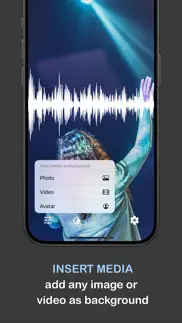 audiom - make waveform videos iphone screenshot 4