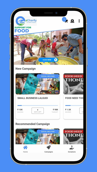 eCharity by UNWO Screenshot