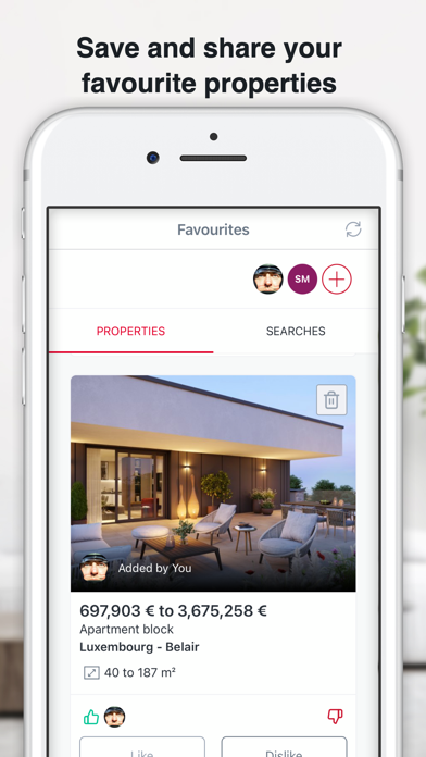 atHome Luxembourg - Immobilier Screenshot