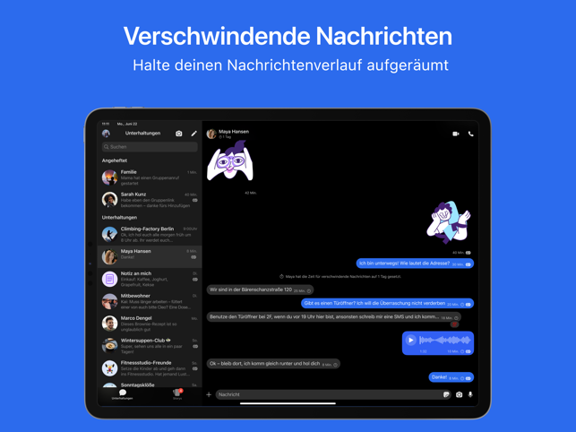 ‎Signal – Sicherer Messenger Screenshot