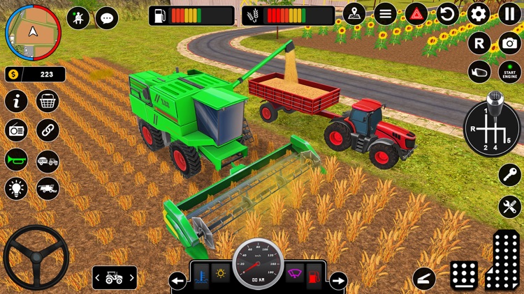 Real Tractor Farming Game