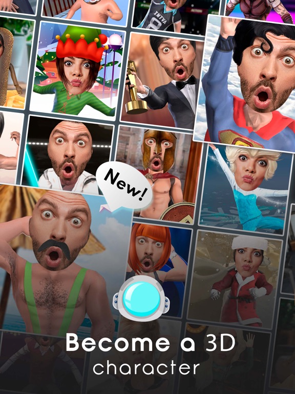 Screenshot #4 pour Face in - Animations 3D