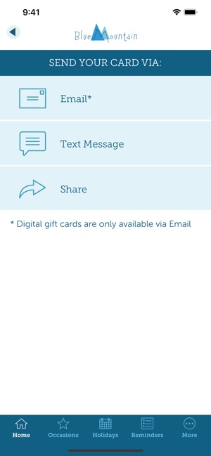 Blue Mountain Ecards on the App Store