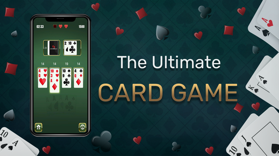 #1. 21 Solitaire : Card Game (iOS) 由: Sambrela LLC