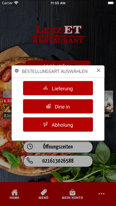 Lezzet Restaurant Screenshot