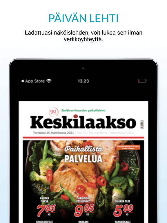Screenshot #6 pour Keskilaakso, päivän lehti