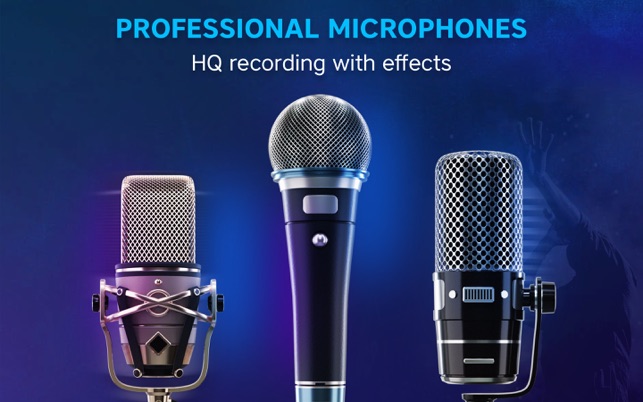 Pro Microphone pour chanter dans l'App Store