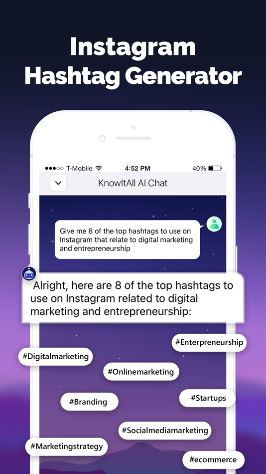 #6. AI Chatbot & Writer: KnowIt (macOS) 由: Andrew Lee Ventures LLC